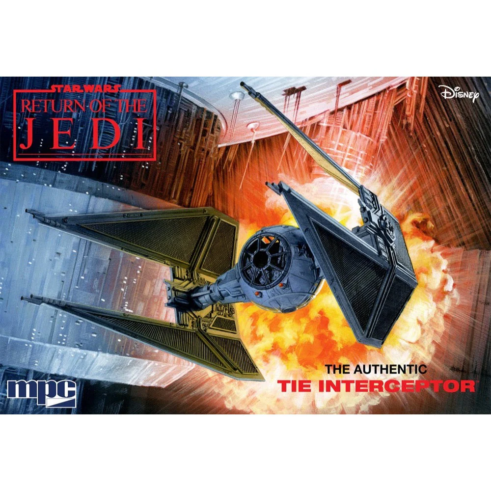MPC 989 1/48 Star Wars Return of the Jedi Tie Interceptor - Image 2
