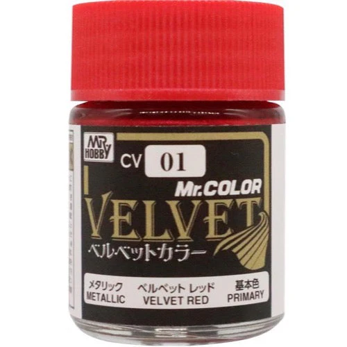 Mr Hobby (Gunze) CV01 Mr Velvet Colour Metallic Red - Image 2