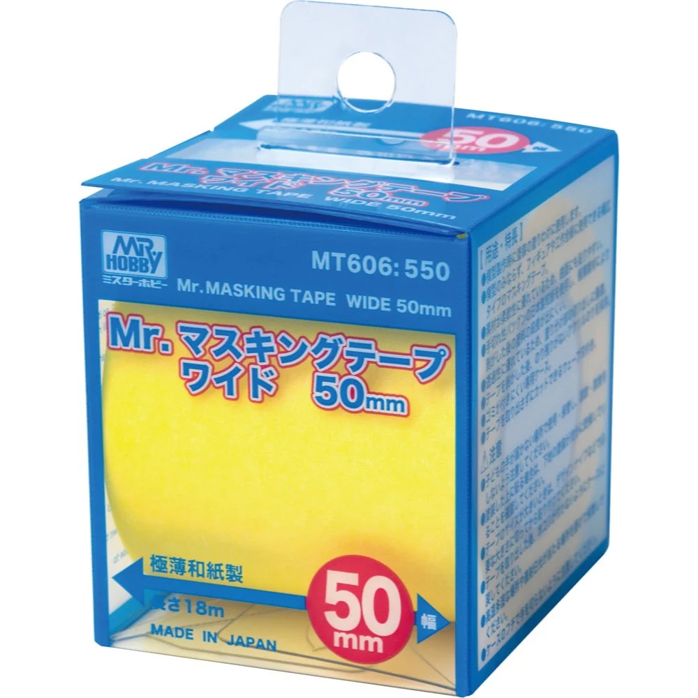 Mr Hobby (Gunze) MT606 Mr Masking Tape Wide 50mm - Image 7