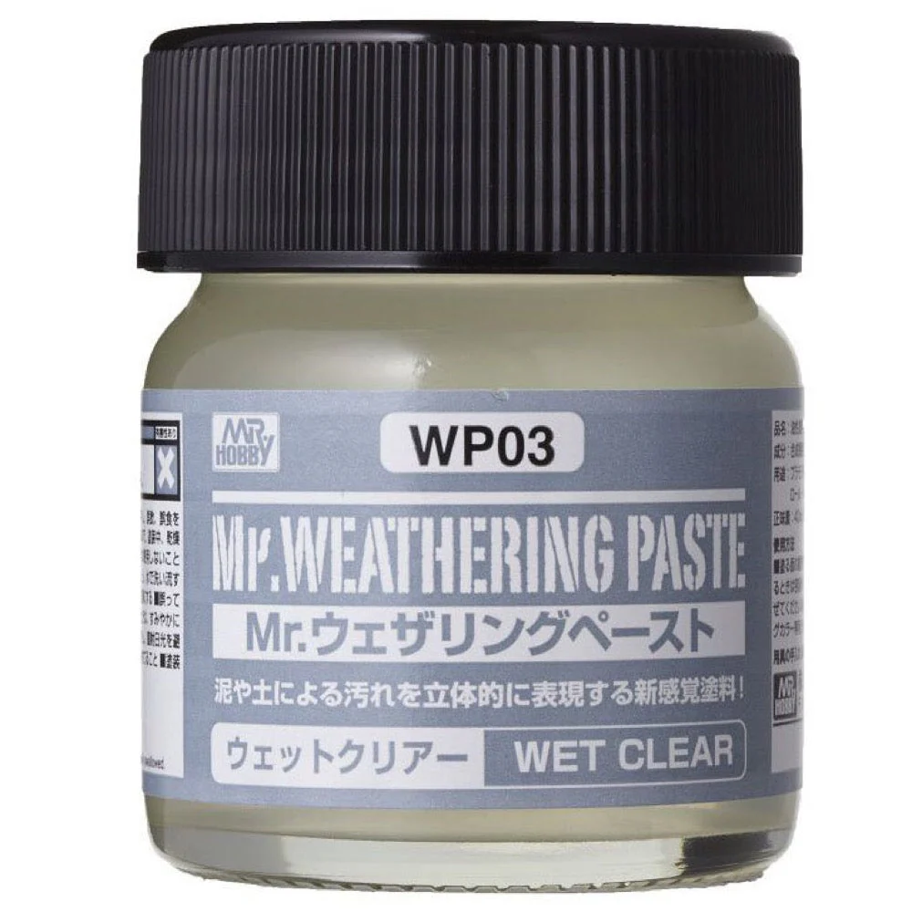Mr Hobby (Gunze) WP03 Mr Weathering Paste Wet Clear 40ml