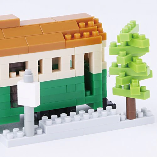 Nanoblock NBH-102 Melbourne Tram - Image 4