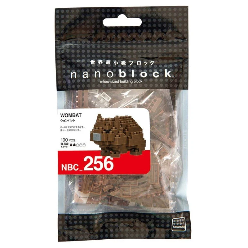Nanoblock NBC-256 Wombat - Image 2