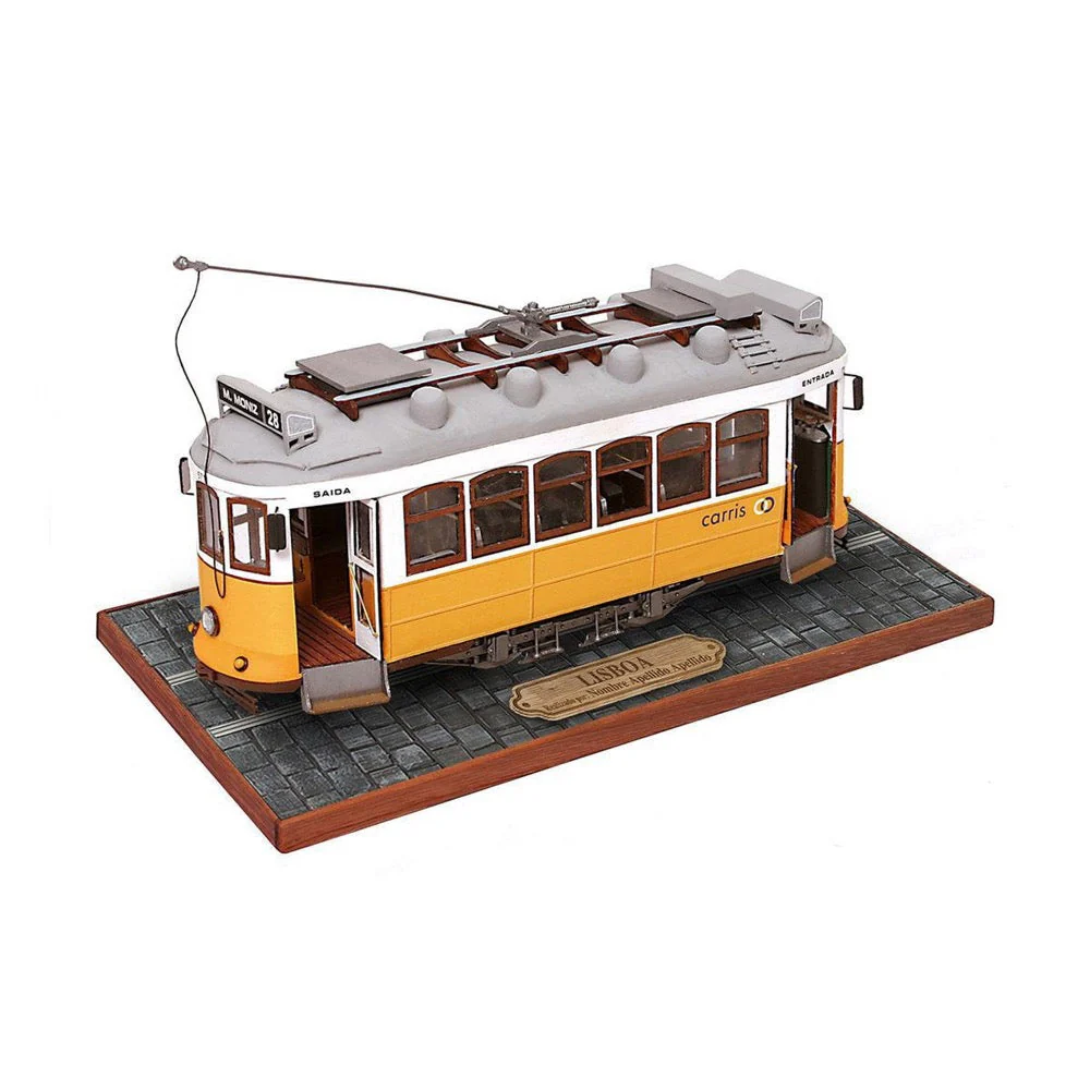 OcCre 53005 1/24 Lisboa Tram Wooden Model Kit - Image 4