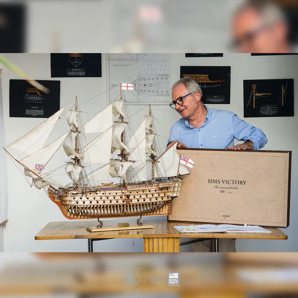 OcCre PR001 1/87 HMS Victory Wooden Model Ship Kit - Image 20