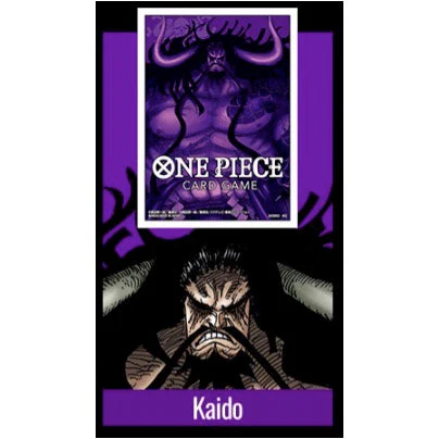 One Piece Card Game Official Sleeves Kaido - Image 2