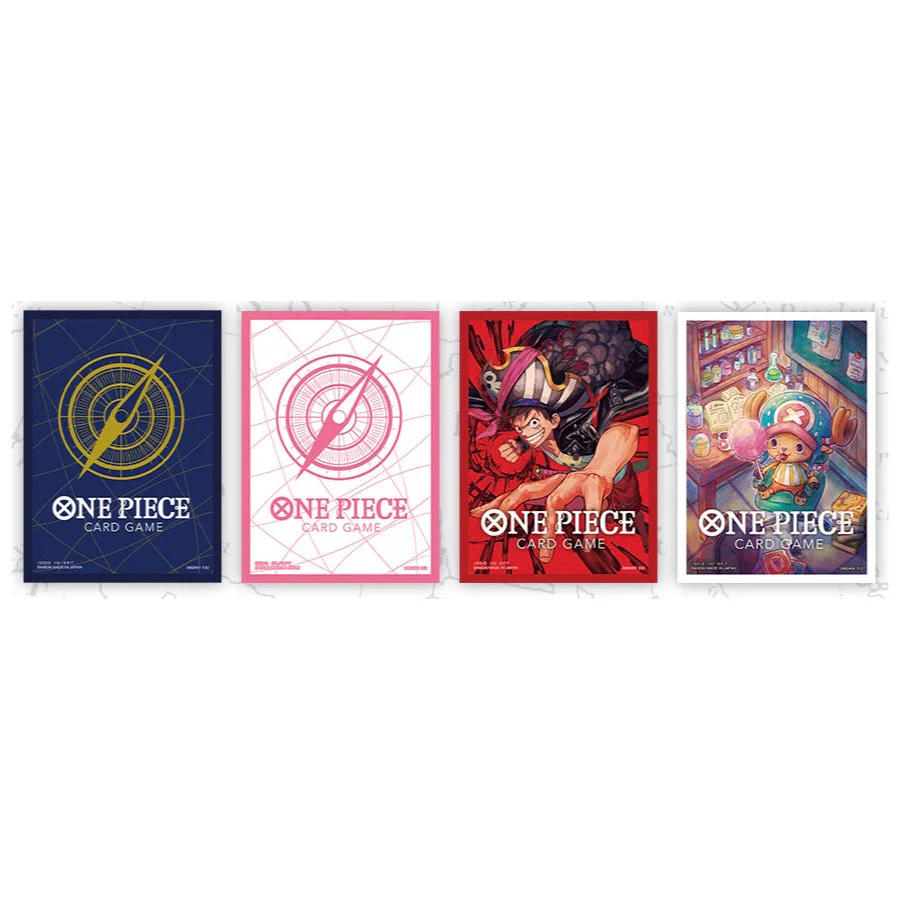 One Piece Card Game Official Sleeves Set 2 Assorted Colours