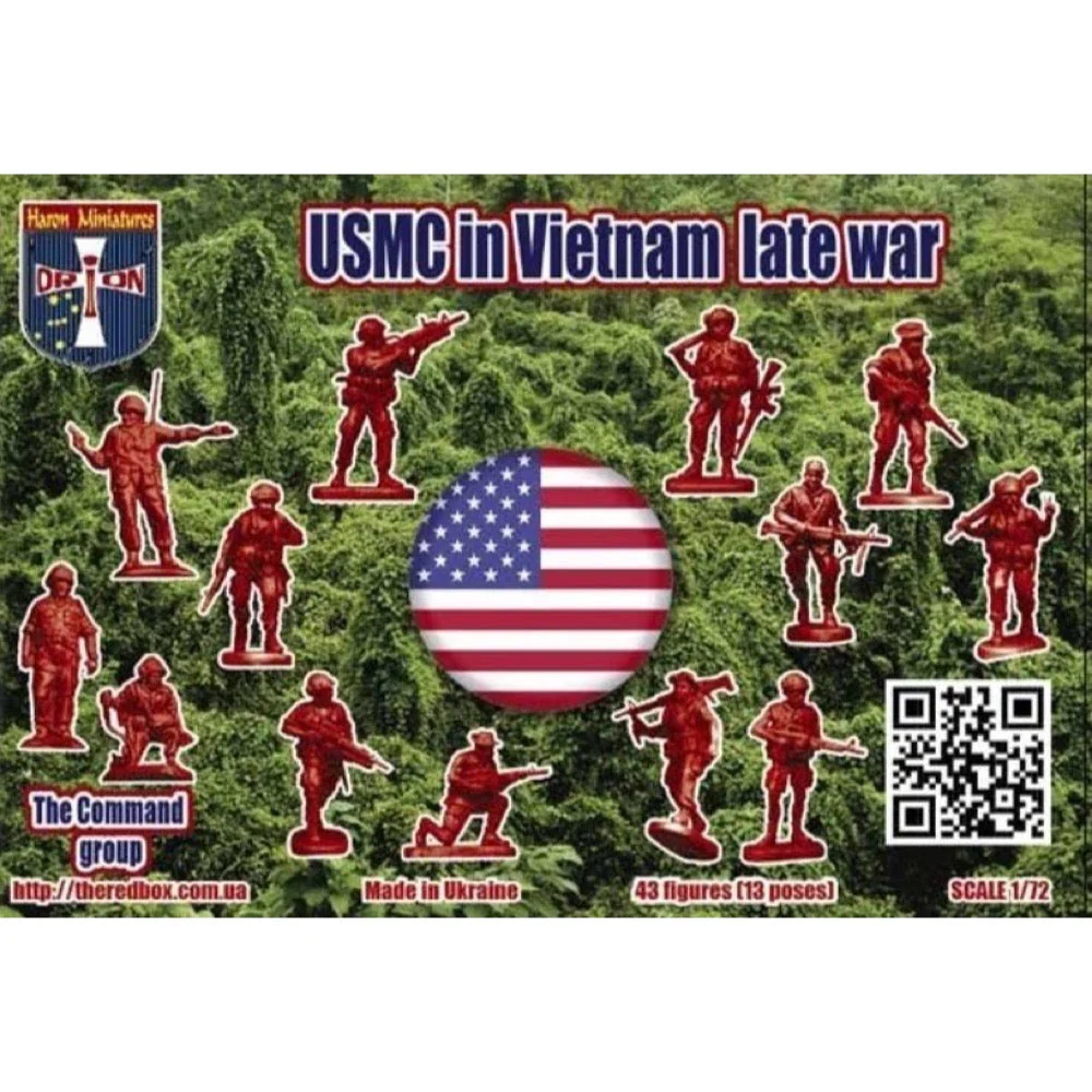 Orion Figures 072 1/72 Vietnam war US Marines Late Vietnam War - Image 2