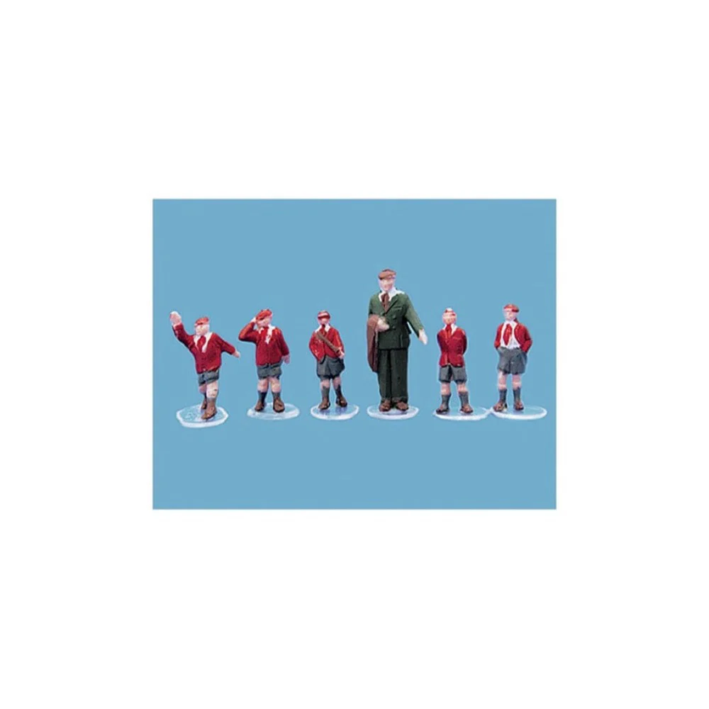 Peco 5121 OO Modelscene Schoolboys & Master