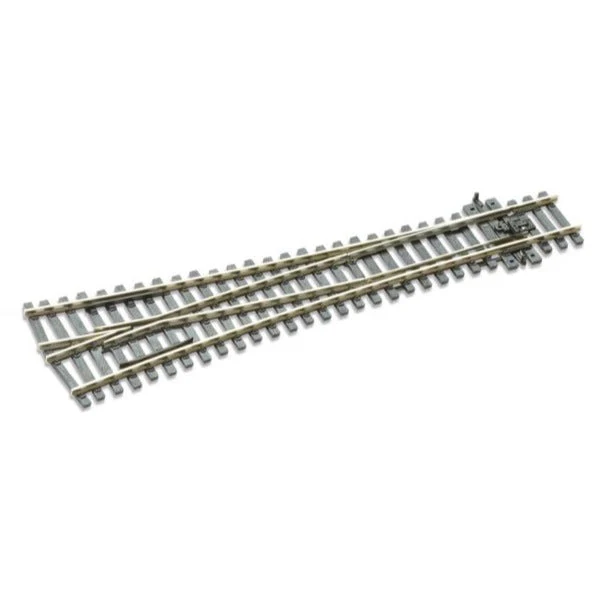 Peco SLE98 HO/OO Code 100 Large Radius Y Turnout Electrofrog