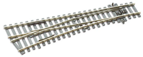 Peco SLE92 HO/OO Code 100 Left Hand Small Radius Turnout Electrofrog