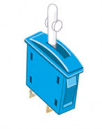 Peco PL22 Lever Operated On/Off Switch