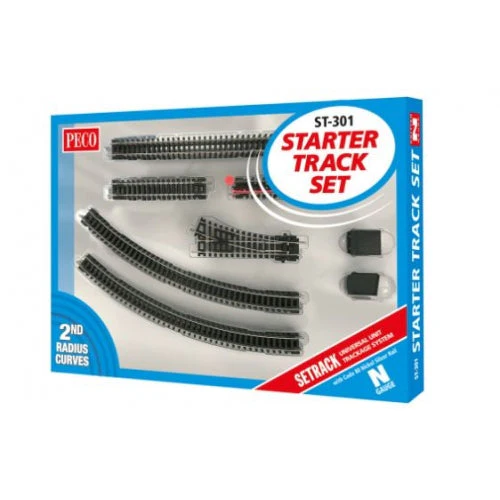 Peco ST301 N Setrack Starter Set 2nd Radius