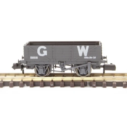 Peco NR5000W N RTR 9ft 5 Plank Open Wagon GWR Grey - Image 3