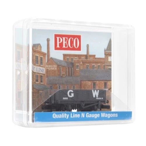 Peco NR5000W N RTR 9ft 5 Plank Open Wagon GWR Grey - Image 5