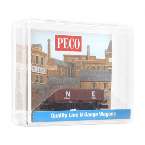 Peco NR5001E N RTR 9ft 5 Plank Open Wagon NE Grey - Image 5