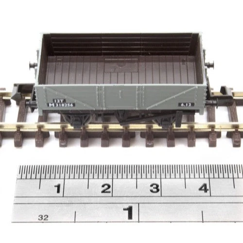 Peco NR5004B N RTR 9ft 5 Plank Open Wagon BR Grey - Image 4