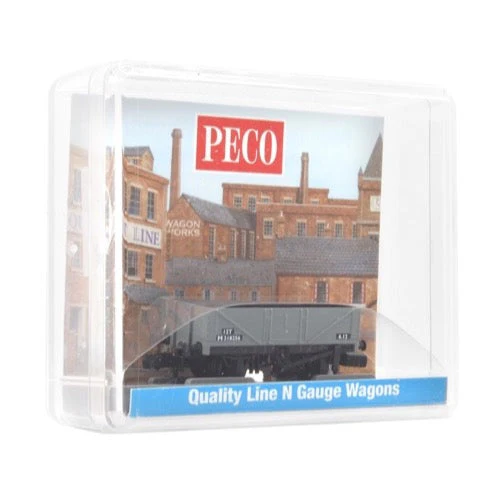 Peco NR5004B N RTR 9ft 5 Plank Open Wagon BR Grey - Image 5