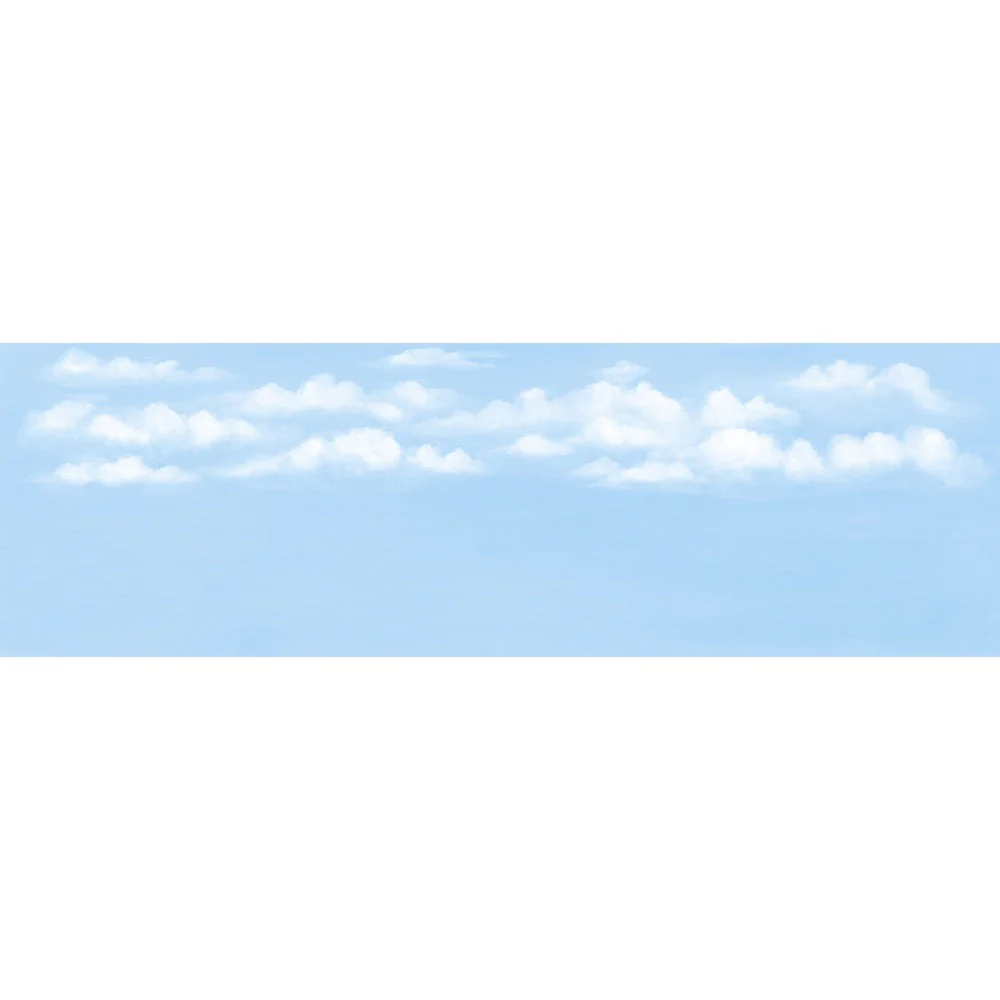 Peco SK19 Scenic Background Sky with Clouds Large