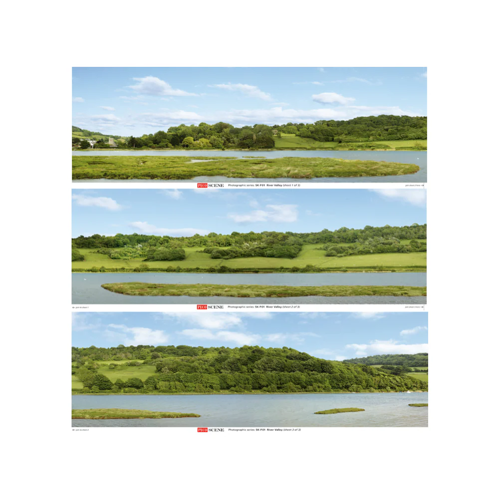 Peco SKP01 River Valley Background