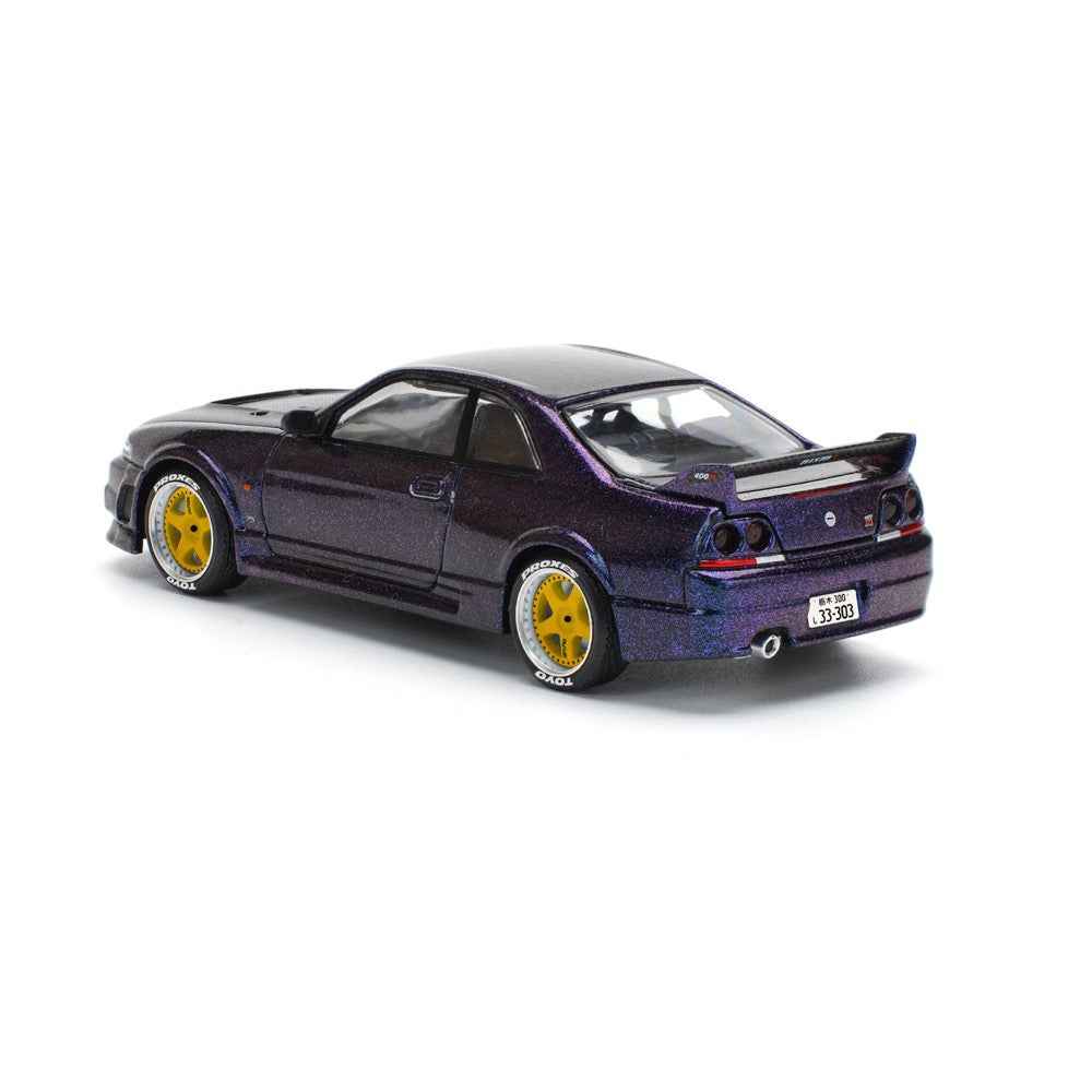 Pop Race 64-0256 1/64 Skyline GT-R R33 Nismo Midnight Purple - Image 5