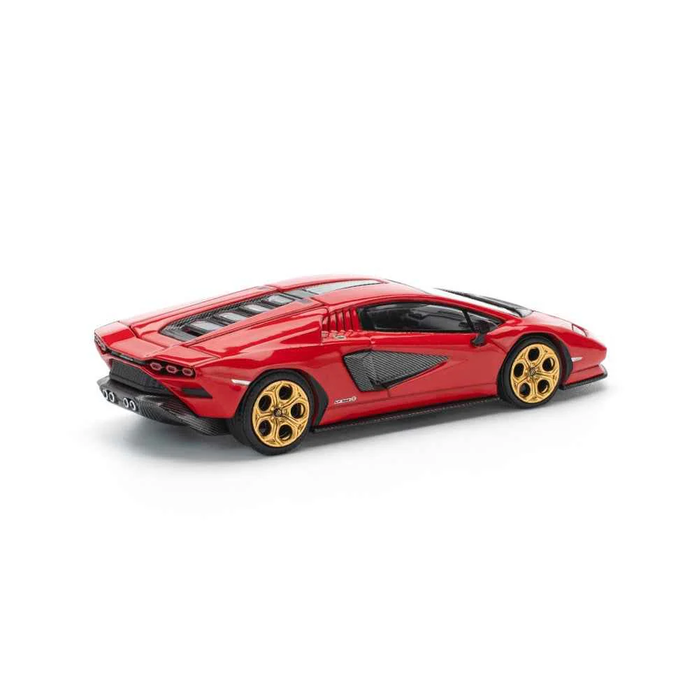 Pop Race 64-0259 1/64 Lamborghini Countach LPI-800 Rosso - Image 2
