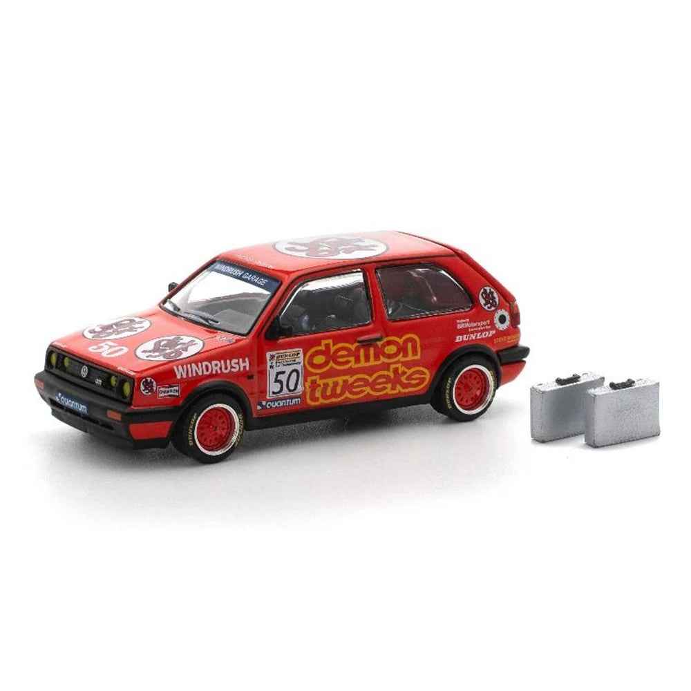 Pop Race PR64-0105 1/64 Golf GTI MkII Team Demon Tweeks BTCC 1988 - Image 6