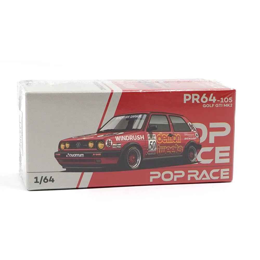 Pop Race PR64-0105 1/64 Golf GTI MkII Team Demon Tweeks BTCC 1988 - Image 7