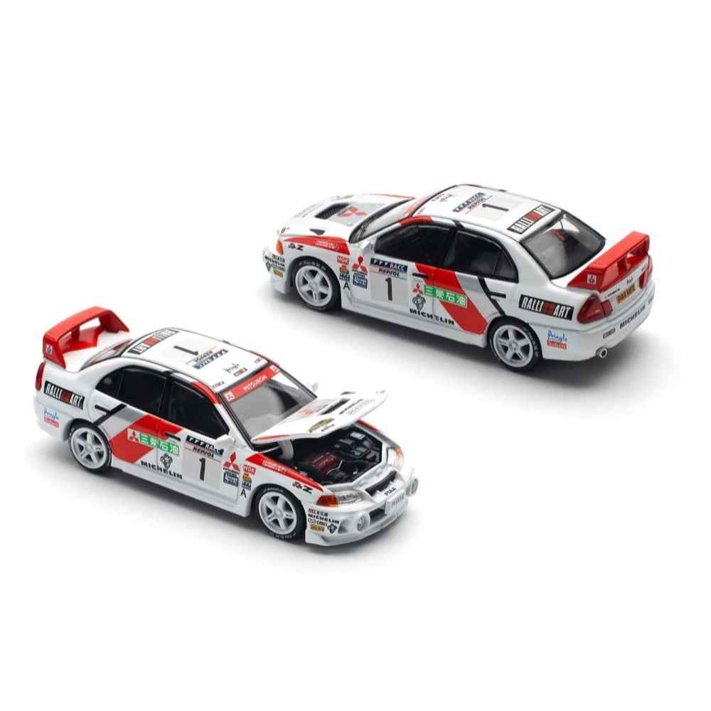 Pop Race PR64-0165 1/64 Mitsubishi Lancer Evo IV Winner Rally - Image 10
