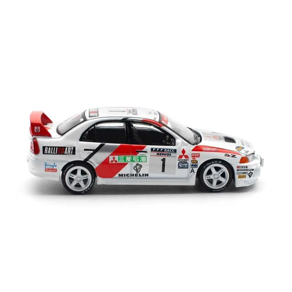 Pop Race PR64-0165 1/64 Mitsubishi Lancer Evo IV Winner Rally - Image 8