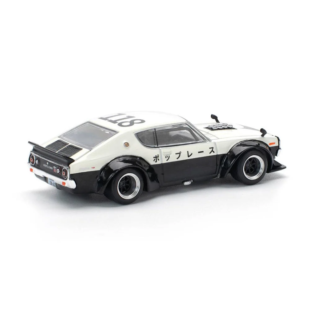 Pop Race PR64-0252 1/64 Skyline GT-R V8 Drift Kermeri NPA Style - Image 4