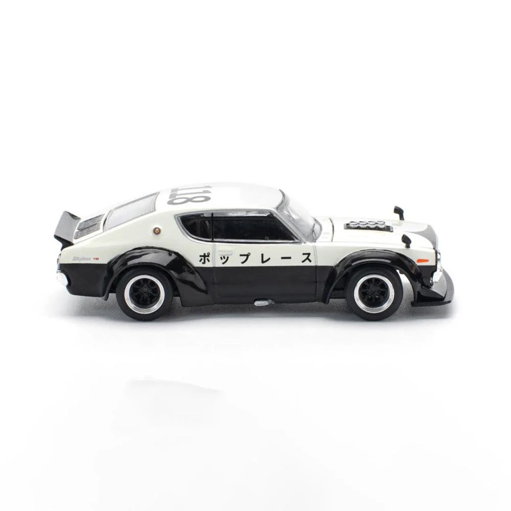 Pop Race PR64-0252 1/64 Skyline GT-R V8 Drift Kermeri NPA Style - Image 5