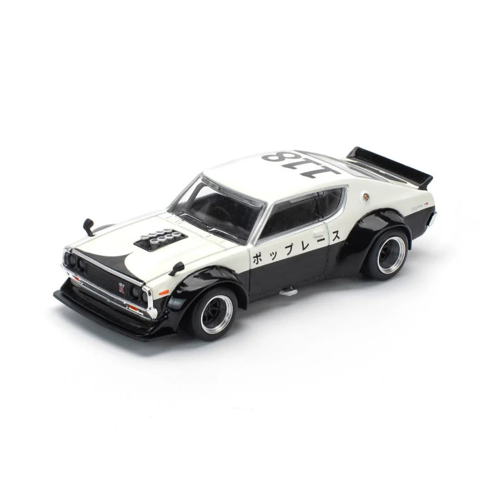 Pop Race PR64-0252 1/64 Skyline GT-R V8 Drift Kermeri NPA Style - Image 7