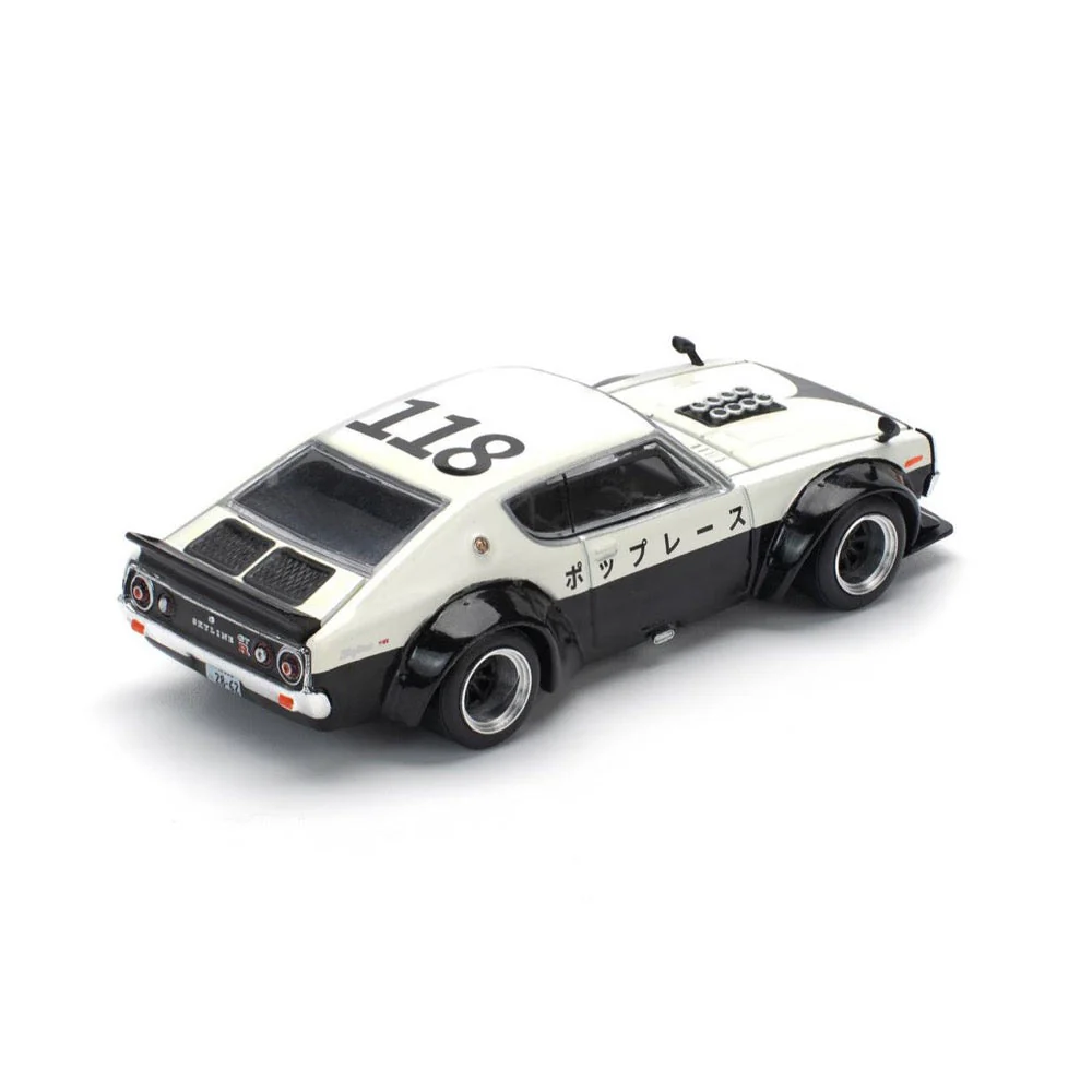 Pop Race PR64-0252 1/64 Skyline GT-R V8 Drift Kermeri NPA Style - Image 9