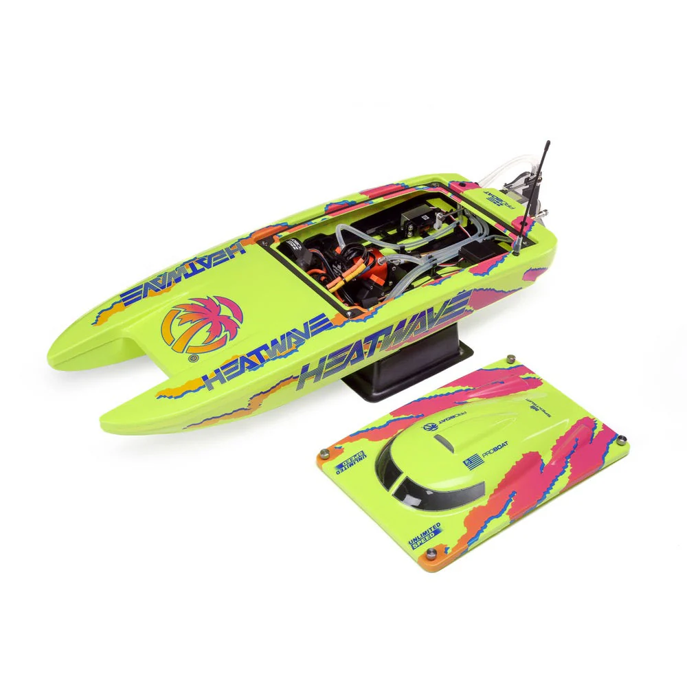 Pro Boat Blackjack 24in V2 Brushless Catamaran Heatwave PRB08049T1 - Image 4