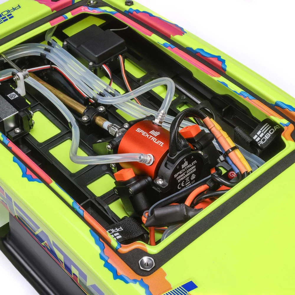 Pro Boat Blackjack 24in V2 Brushless Catamaran Heatwave PRB08049T1 - Image 7