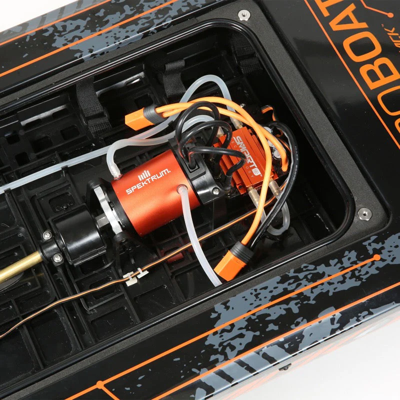 Pro Boat Blackjack 42 inch 8S Brushless RC Catamaran (Black/Orange) PRB08043T1 - Image 14