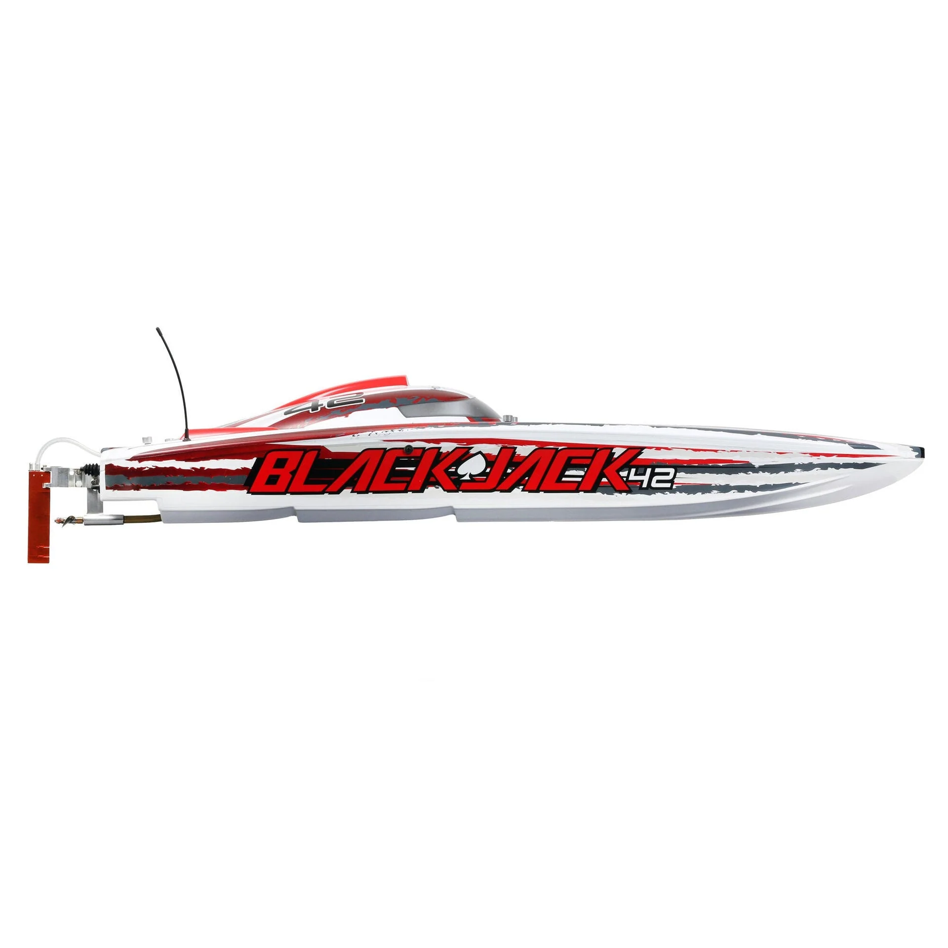 Pro Boat Blackjack 42 inch 8S Brushless RC Catamaran (White/Red) PRB08043T2 - Image 4