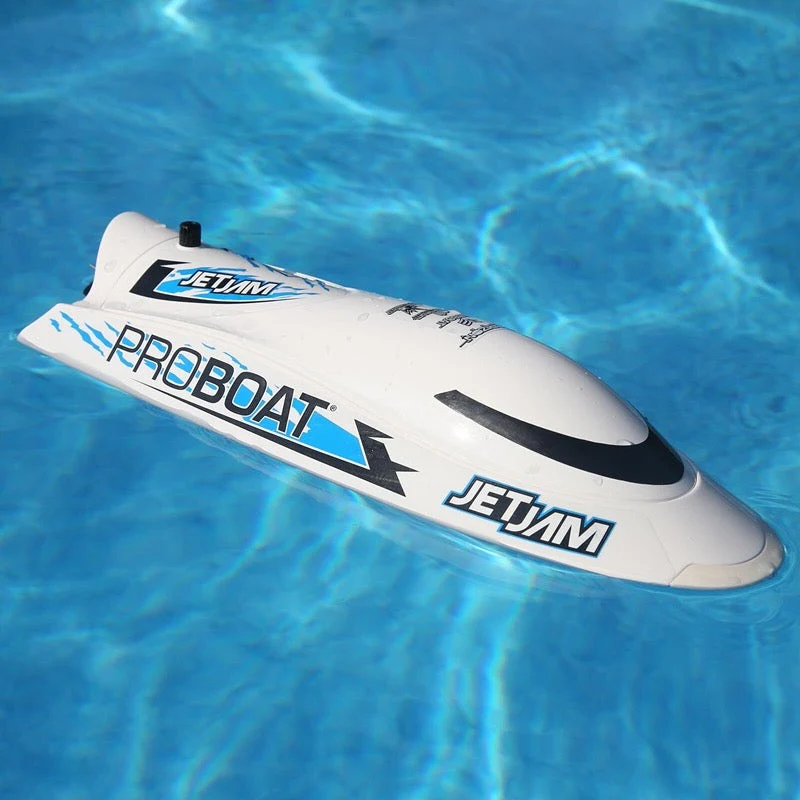 Pro Boat PRB08031V2T2 Jet Jam Pool Racer V2 RC Boat RTR White PRB08031V2T2 - Image 9