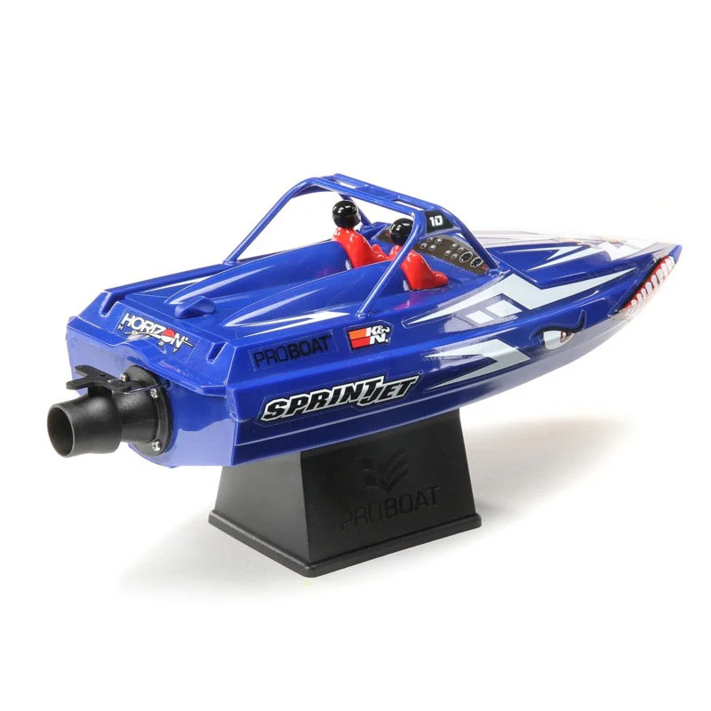 Pro Boat PRB08045T2 Sprintjet 9in Self-Righting RC Jet Boat (Blue) - Image 4