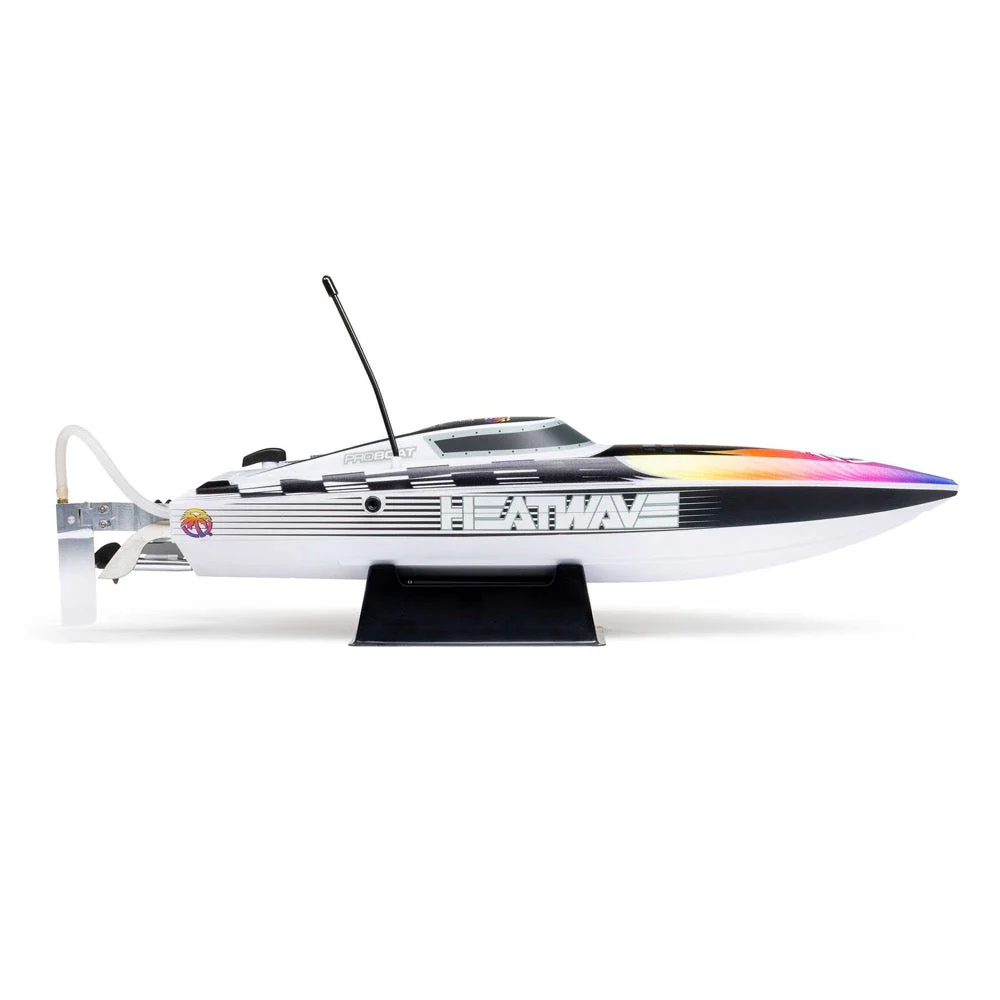 Pro Boat Recoil 2 18 inch Self-Righting Brushless Deep-V RC Boat Heatwave White PRB08053T2 - Image 10
