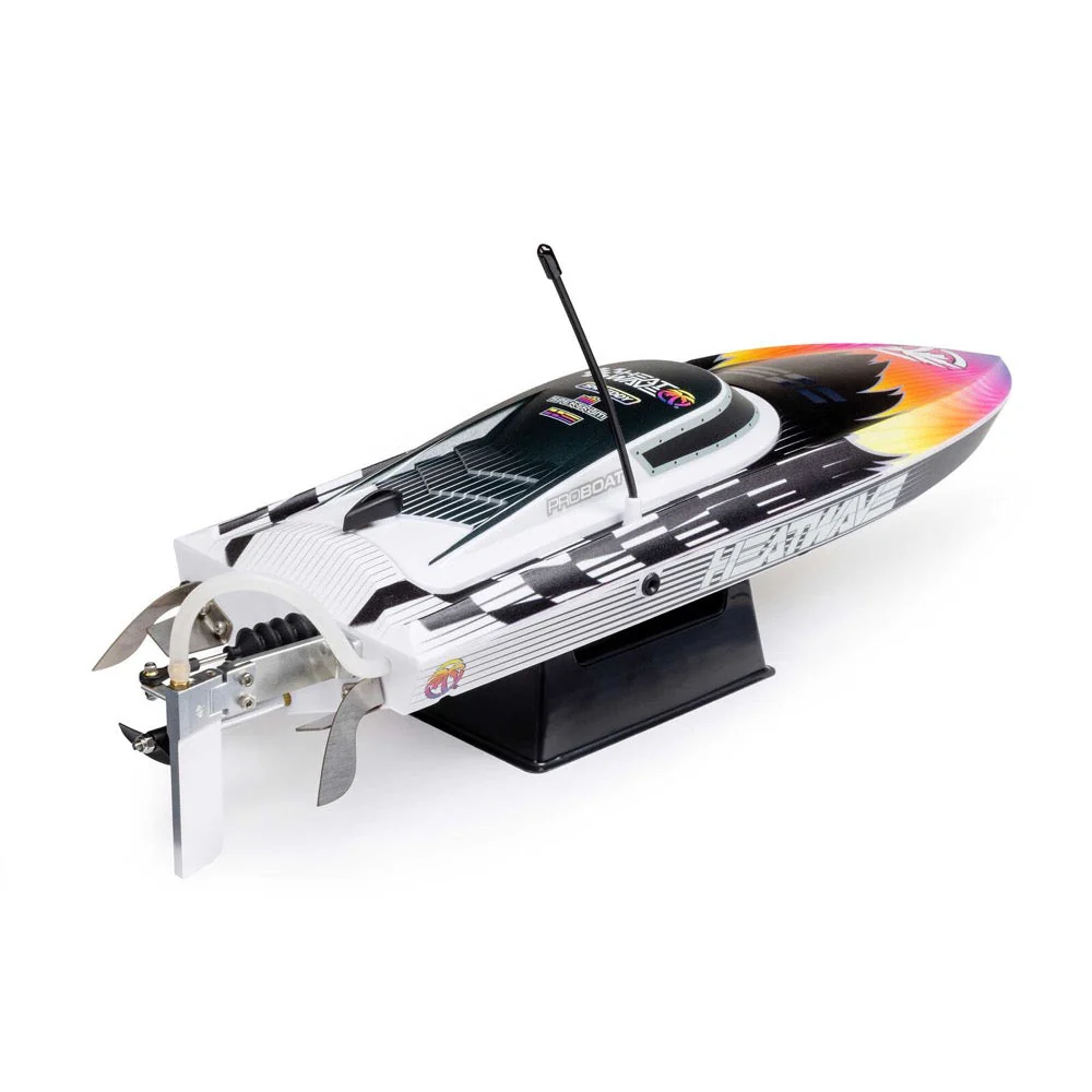 Pro Boat Recoil 2 18 inch Self-Righting Brushless Deep-V RC Boat Heatwave White PRB08053T2 - Image 9