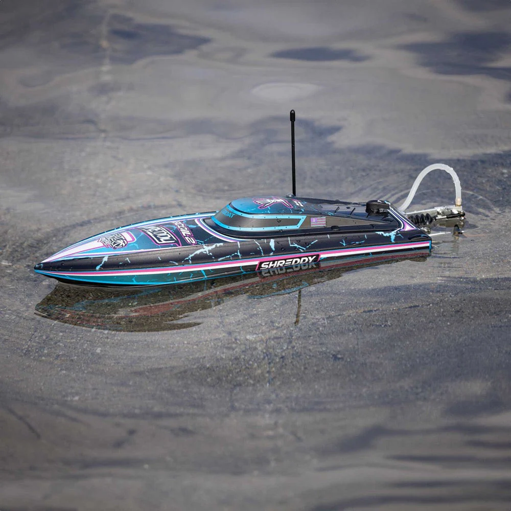 Pro Boat Recoil 2 18 inch Self-Righting Brushless Deep-V RC Boat Shreddy Black PRB08053T1 - Image 14