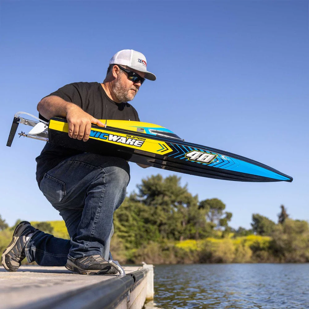 Pro Boat Super Sonicwake 48in 8S Self-Righting RC Boat - Image 23