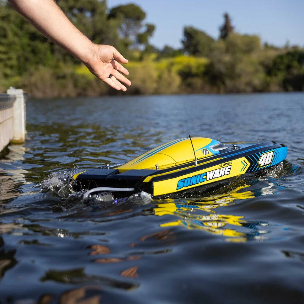 Pro Boat Super Sonicwake 48in 8S Self-Righting RC Boat - Image 25
