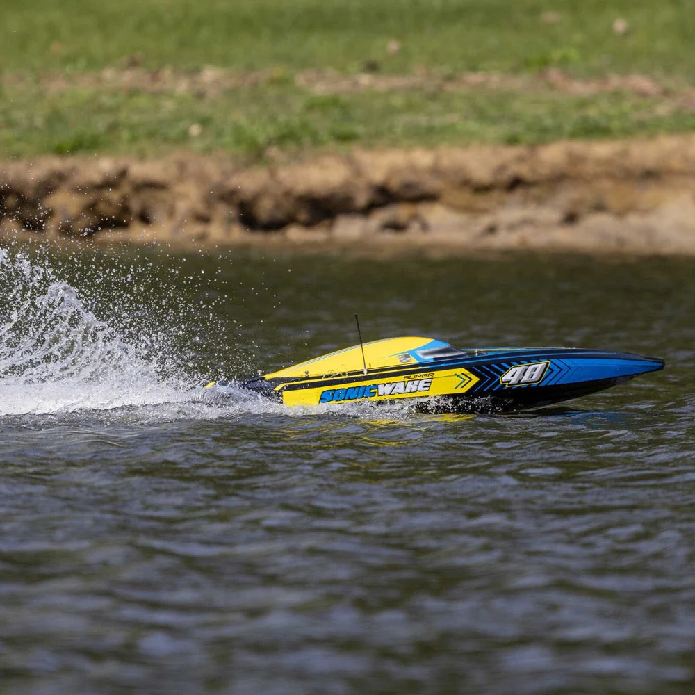 Pro Boat Super Sonicwake 48in 8S Self-Righting RC Boat - Image 31