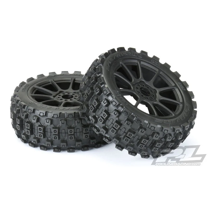 Proline Badlands MX All Terrain 1/8 Buggy Tires Mounted - Image 2