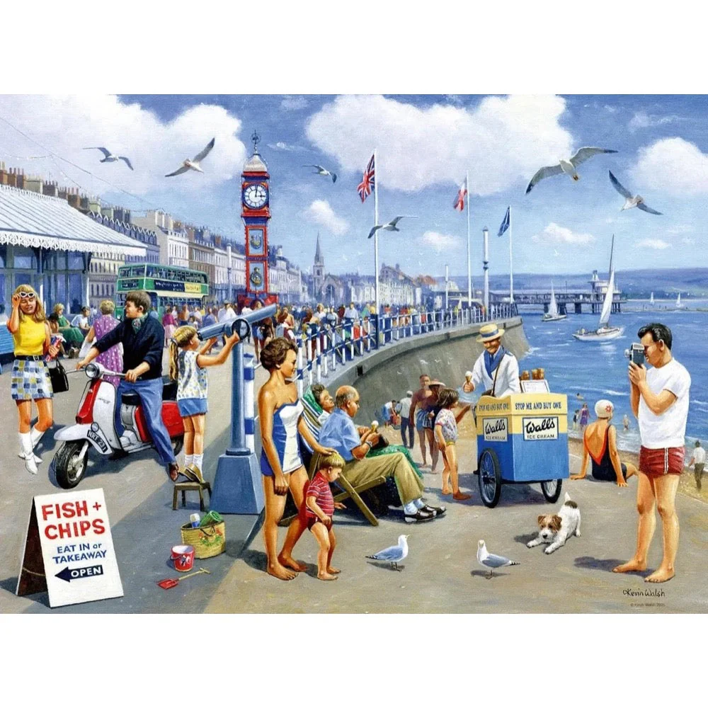 Ravensburger 01527-7 Happy Days No 8 Holidays Puzzle 4x500pc Jigsaw Puzzle - Image 4