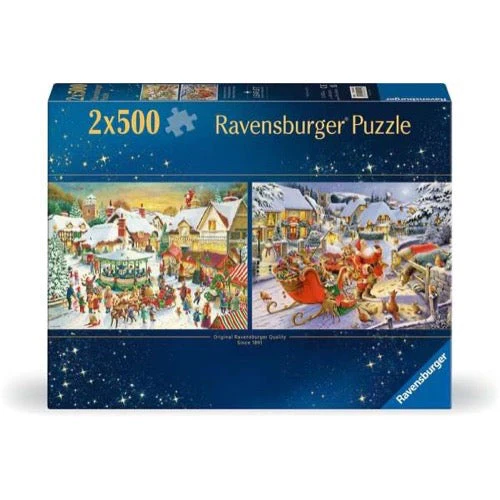 Ravensburger 00040-2 Christmas Collection No 1 2x500pc Jigsaw Puzzle