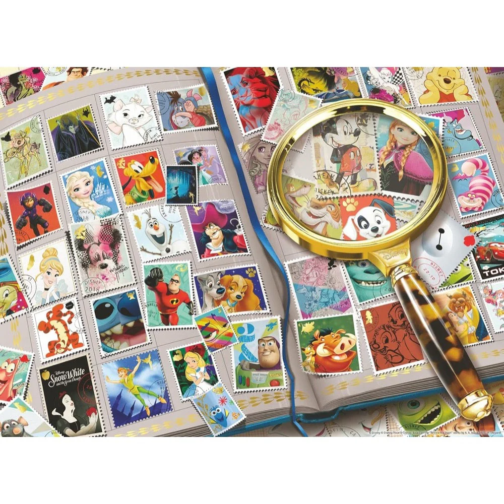 Ravensburger 00345-8 Disney Stamps & Toys 2x500pc Jigsaw Puzzle - Image 2