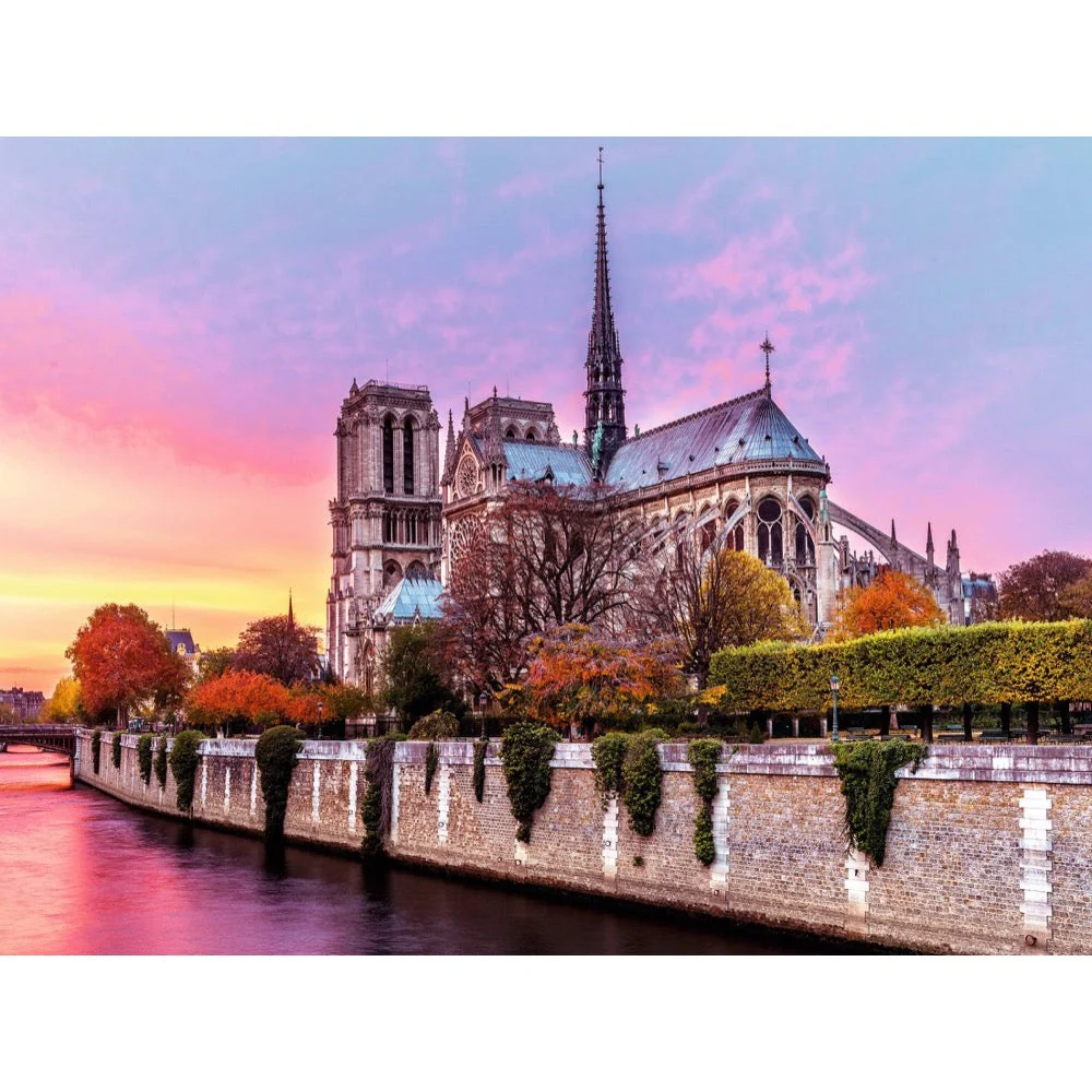 Ravensburger 00712-8 Picturesque Notre Dame 1500pc Jigsaw Puzzle - Image 2